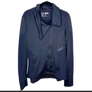5.11 Tactical / Kinetic full zip navy blue jacket / M